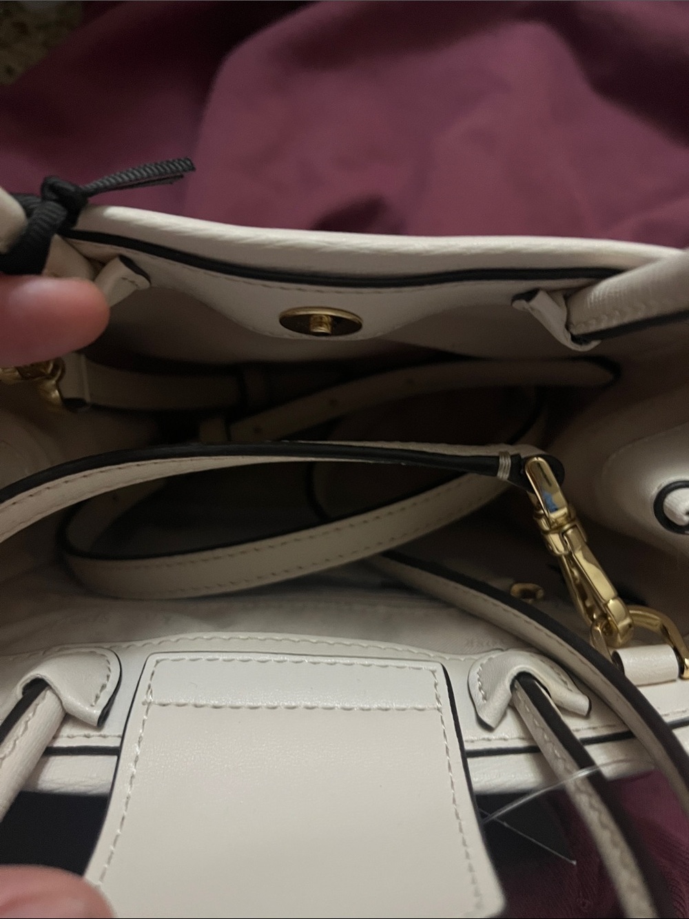 kate spade disney mickey and minnie mini tote - Picture 5 of 5